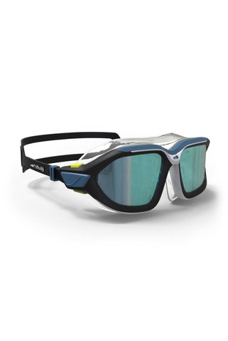 Decathlon - Yüzücü Maskesi Actıve L Siyah Beyaz