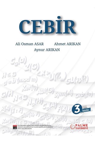 Palme Yayınevi Cebir 3.baskı