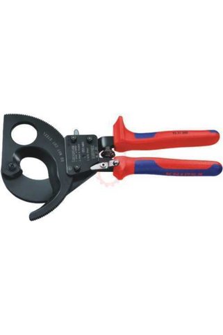 Knipex KNI9531280 95 31 280 Cırcır Mekanizmalı Kablo Makası