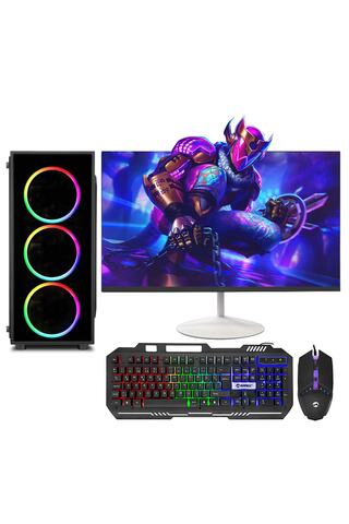 Zeiron X85 I5-3470 16gb 500gb 4gb Rx550 24" Oyun Pc