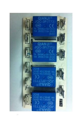 PİLSAN Kumandalı 12 Volt 11 Bacaklı 4 Roleli Ana Kart / Devre Kartı