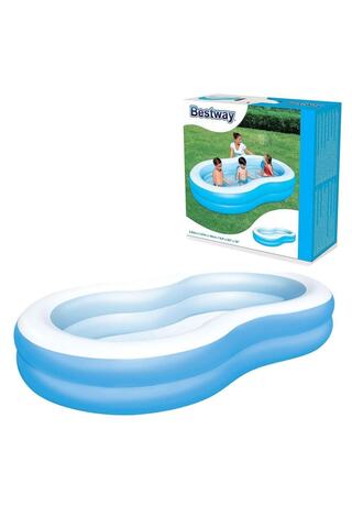 BESTWAY 262*157*46 Cm Büyük Oval Aile Havuzu