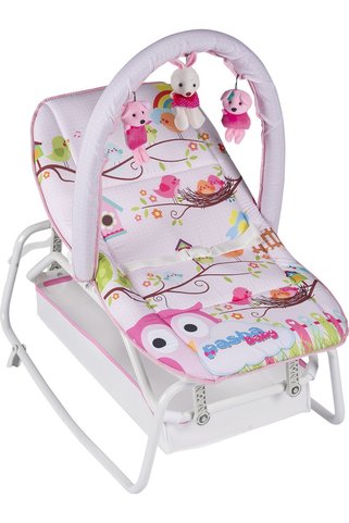 Pashababy Pasha Baby Daddy Anakucağı Oyuncaklı Pembe Ana Kucağı