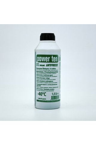 Powerten Yeşil Antifriz Organik -40°C 1.5 Litre 5 Adet | 2025