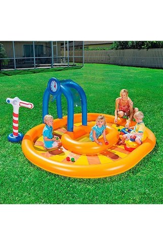 BESTWAY 53061 Little Caboose Play Pool 285x224x119 cm.