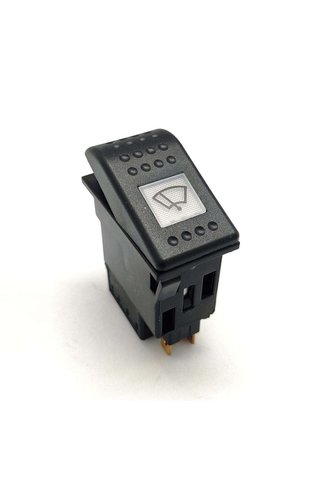 allestock New Holland Traktör Universal Silecek Anahtarı - Ampullü 12v
