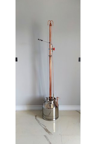 Lorddistiller 40 Litre Ametist Serisi Reflux Ve Pot Still Damıtma Imbik Distilasyon Makinası