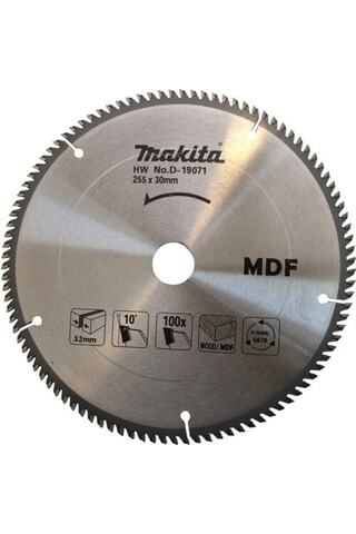 Makita D-19071 Elmas Daire Testere Bıçağı 254mm 100 Diş Ahşap Mdf