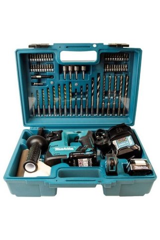 Makita Hr140dwae2 Çift Akülü Kırıcı Delici 12v 2.0ah