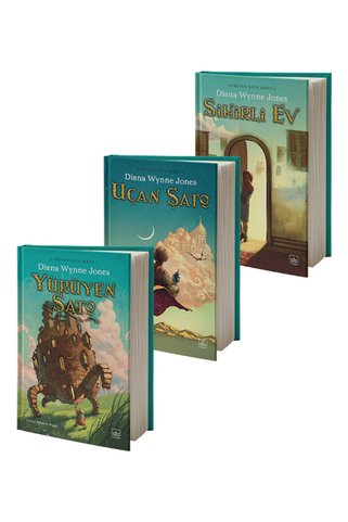 İthaki Yayınları Yürüyen Şato Serisi 3 Kitap Takım (Ciltli)