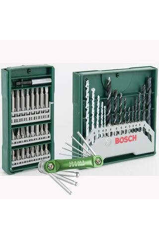 Bosch X-line 15 Parça Delme & 25 Parça Vidalama Ucu Seti Matkap Bits Uç Seti Alyan Anahtar