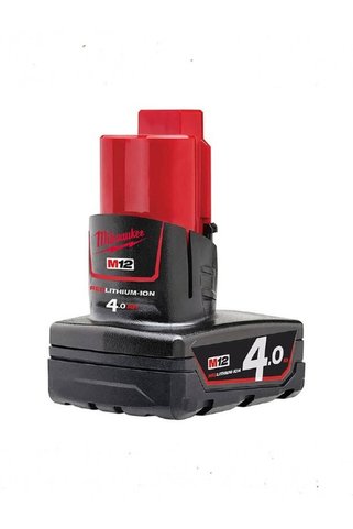 Milwaukee M12b4 Redlithium-ıon 12v. 4,0ah Akü
