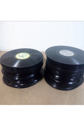 Çıtırtılı Sesler Dekor Plak 10 Adet (LP-33lük-30cm)