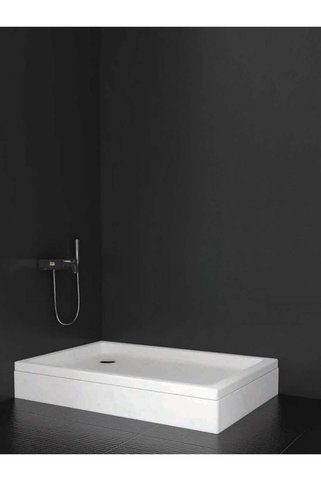 Sırduş 90x80x16 Diktörtgen Panelli Duş Teknesi
