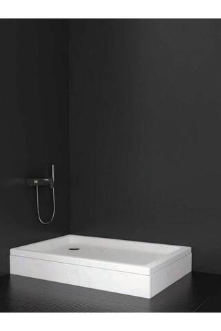 Sırduş 120x80x16 Diktörtgen Panelli Duş Teknesi