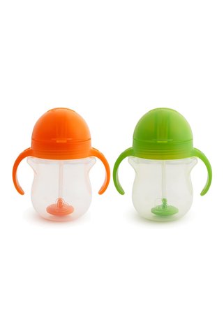 Munchkin Tıklama Kilitli Uçlu Yeşil Unisex Bebek Alıştırma Bardağı 207 ml