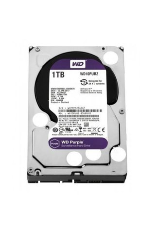 WESTERN DIGITAL 1tb Wd Purple Sata 6gb/s 64mb Dv 7x24 Wd10purz