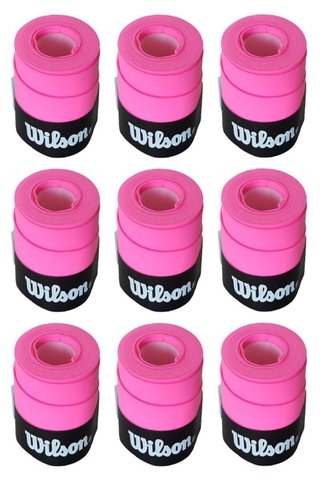 Wilson Comfort Bowl O"grips 9 Adet Pembe