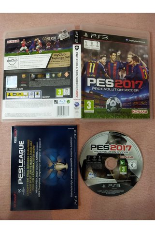 KONAMI Pes 2017 Ps3 Oyunu