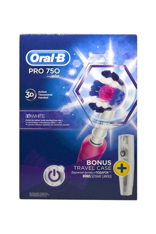 Oral-B Pro 750 Şarj Edilebilir Diş Fırçası 3d White