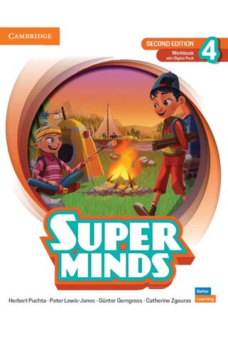 Cambridge University Press Super Minds Level 4 Workbook With Digital Pack British English