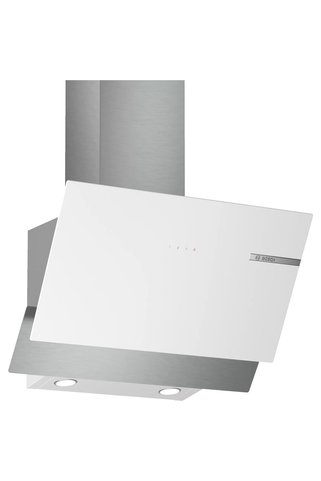 Bosch Beyaz Cam Eğimli 60cm Davlumbaz