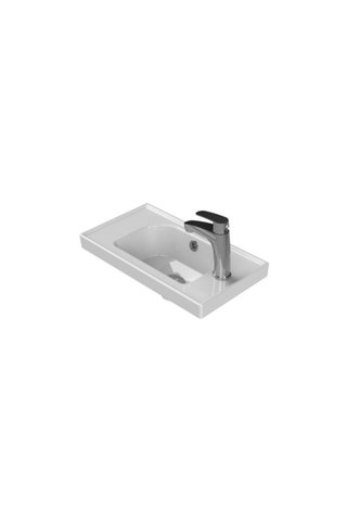 Turkuaz Cerastyle Frame Mini 50x28cm Etajerli Lavabo