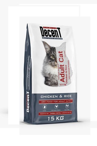 decent premium Dıesent Tavuklu Yetişkin Kedi Maması 15 Kg