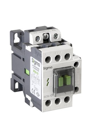 Sigma Scg012230 Scg 12 5,5 Kw 12a 230v A.g. Kontaktör