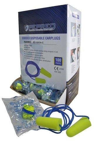 PEPREQ Gürültü Önleyici Köpük Kulak Tıkacı | Ec-1003ac