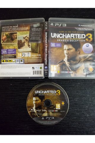 Naughty Dog Uncharted 3 - Game Of The Year Edition Ps3 Oyunu