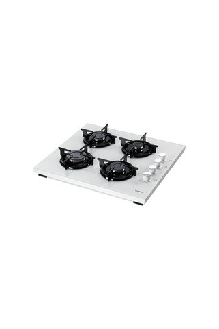 Luxell 40-tshdf Set Üstü Beyaz Cam Ocak