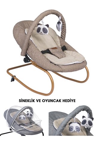 Baby Home 330 Hug Anakucağı - Kademeli - Sallanır - Sabitlenebilir - Oyuncaklı - Bebek Puseti