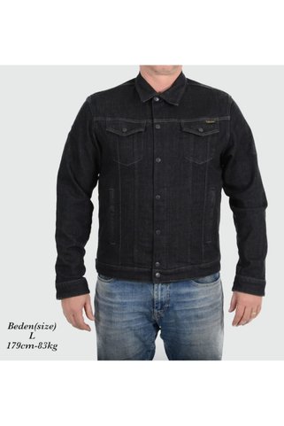 Riderdenim Rider Denim Zifiri Mevsimlik Iç Termal Katmanlı Motosiklet Montu