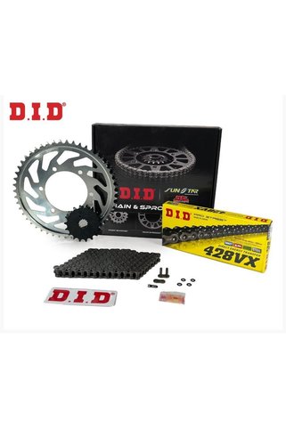 D.I.D Did 428vx-jt 2018-2021 Honda Cb 125 R Uyumlu Zincir Dişli Set Çelik Renk