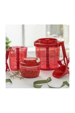 Tupperware Şef 1 Şef 2 Ekstra Şef 3 Boy Doğrayıcı Birarada