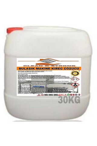 CLEAN&STRONG Bulaşık Makina Kireç Çözücü 30kg