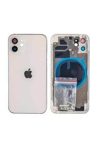 Genos Apple Iphone 12 Uyumlu Kasa Boş Beyaz