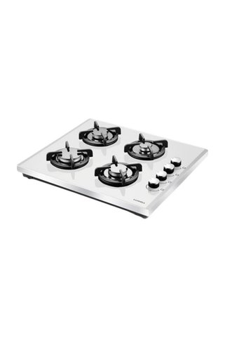 Luxell Lx-40 Tshdf Beyaz Cam Set Üstü Ocak Lpg Eko