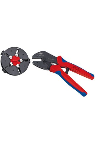 Knipex 973301 Çok Fonksiyonlu Üç Çeneli Pabuç Ve Yüksük Sıkma Pensesi