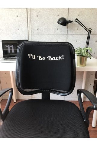 Officeküp Visco Medikal Ortopedik Sandalye Bel Destek Yastığı I'll Be Back