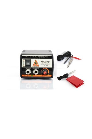 XLINETATTOO Xlt-152-2 Çift Jaklı Dövme Makinası Adaptör + Clip Cord + Pedal
