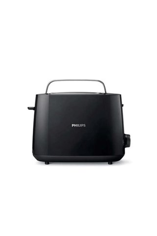 Philips Ekmek Kızartma Makinesi, Siyah, Otomatik Kapanma, Buz Çözme İşlevi,