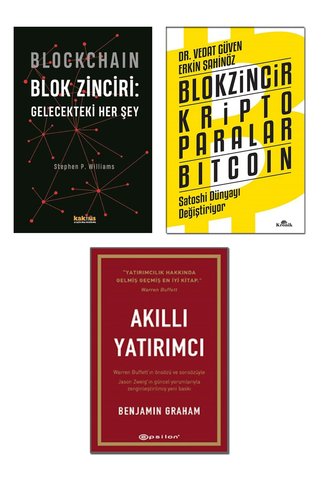 Kronik Kitap Blockchain Blok Zinciri Gelecekteki Her Şey + Blokzincir Kripto Paralar Bitcoin + Akıllı Yatırımcı