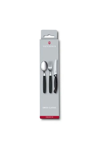 Victorinox Swiss Classic 3 Parça Masa Seti Siyah 6.7192.F3