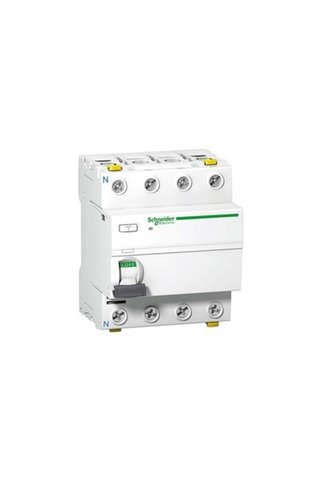 Schneider Electric 4 Kutuplu Trifaze 4p 40a 30ma Kaçak Akım Rölesi A9r41440