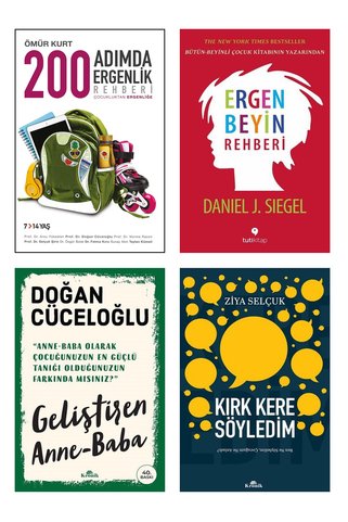 Kronik Kitap 200 Adımda Ergenlik Rehberi Ergen Beyin Rehberi Geliştiren Anne Baba Kırk Kere Söyledim Ziya Selçuk
