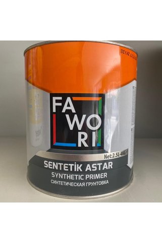 FAWORİ BOYA SENTETİK ASTAR BEYAZ 2,5 LT-4 KG