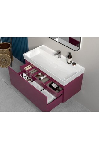 Turkuaz Sharp Etajer Uyumlu Lavabo,80x48 Cm