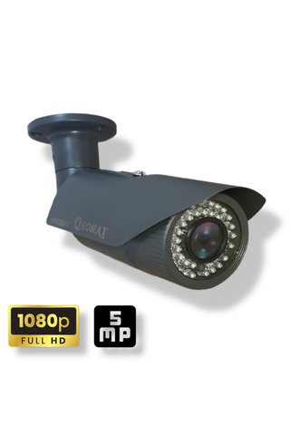 qromax 1080p 5 Mp Lens 42 Ir Led Metal Samsung Kasa Güvenlik Kamerası 2042